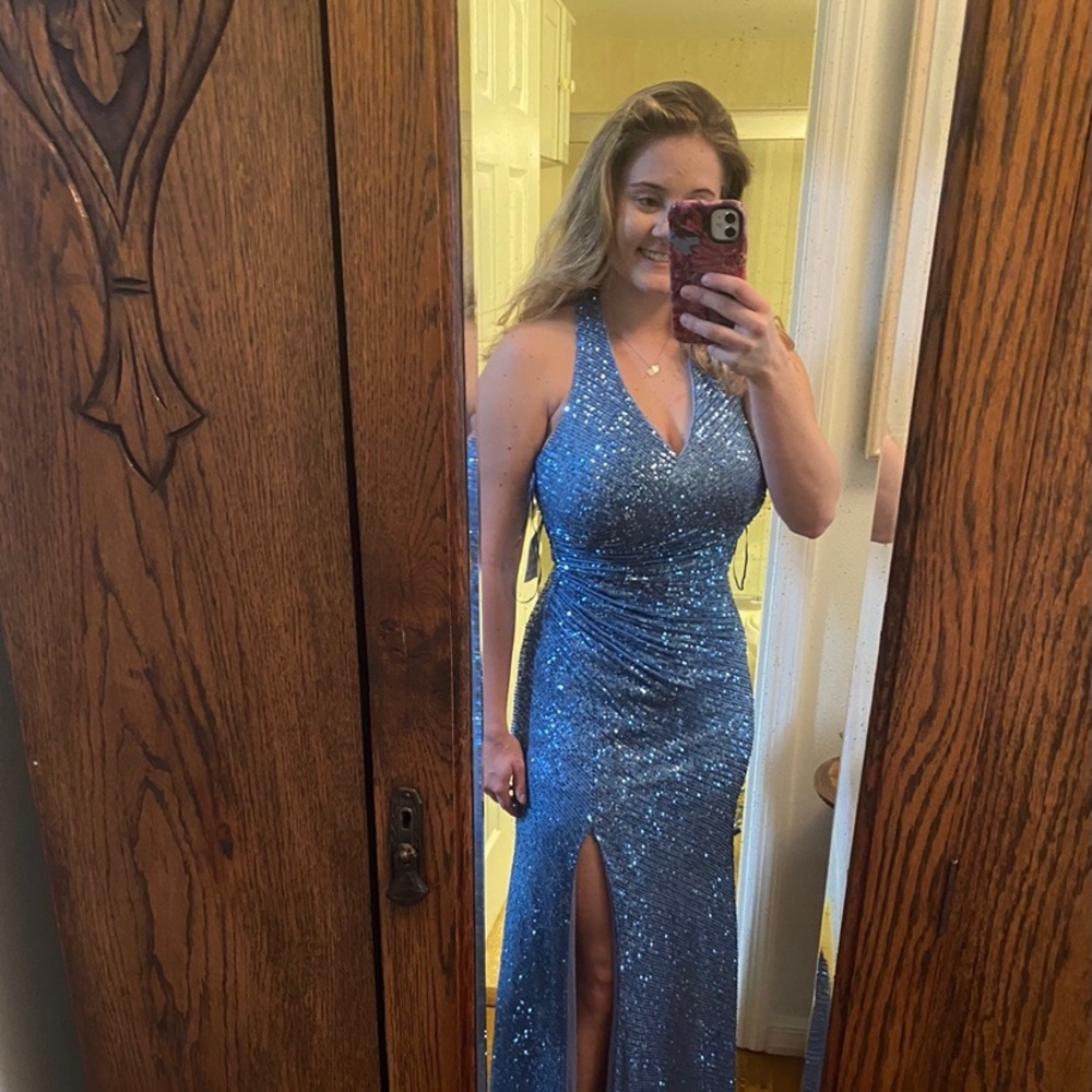 Camille La Vie Sparkly Prom Dress